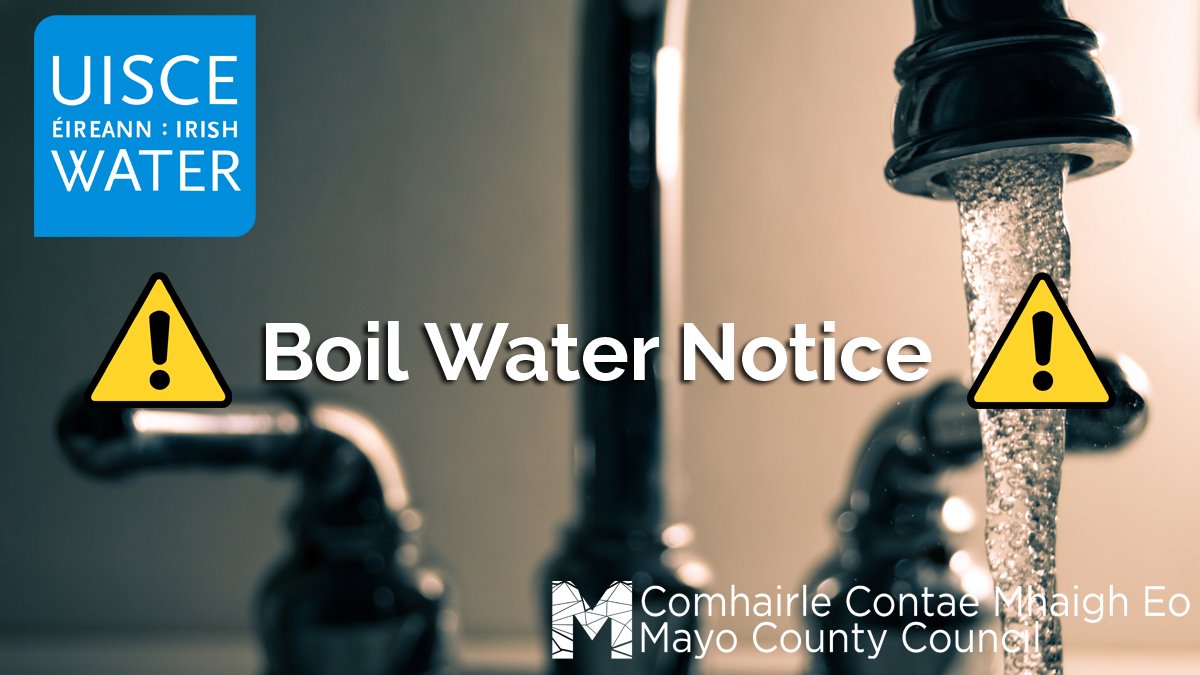 Precautionary Boil Water Notice Issued To Protect Customers Served By ...